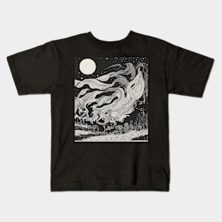 Who stole the night? Kids T-Shirt